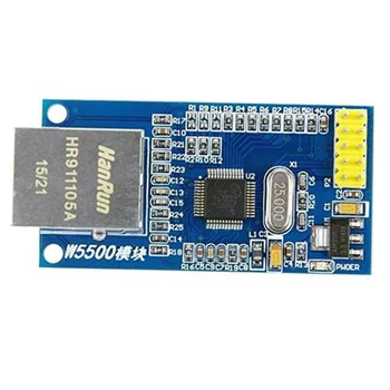 

Taidacent Ethernet Network Module W5500 Full Hardware TCP IP Protocol Stack without Code 51/STM32 Ethernet Microcontroller W5500