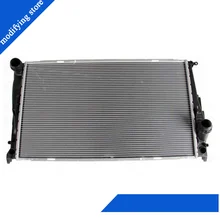 17117547059 для автомобильного резервуара для воды конденсатор X1 для BMW охладитель охлаждающей жидкости кондиционер конденсатор охлаждающий резервуар для воды