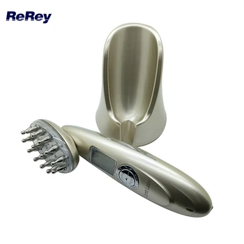 

Laser Treatment Comb Hair Massage Brush RF EMS Nurse LED Photon USB Charging Vibrating Scalp Massage Hair Regrowth Stimulate