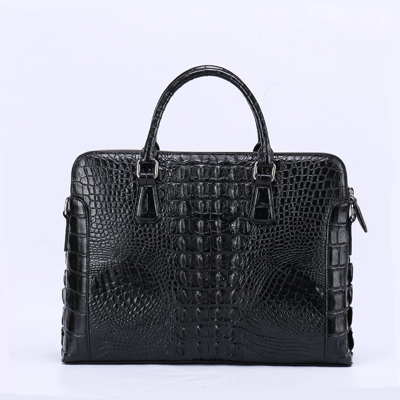 crocodile skin purse