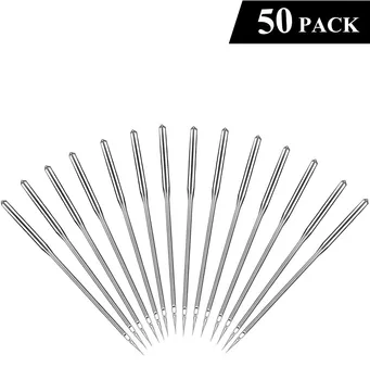 

Lots of Sewing Machine Needles, 50 Count, Universal Regular Point for Singers Sewing machine needle Aguja de la máquina de coser