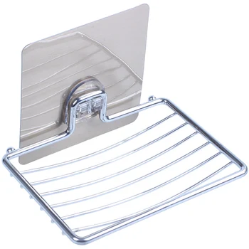 

Soap Dish Adhesive Soap Holder Soap Dish Holder for Bathroom Kitchen /Tile Shower Wall- Back étagère douche shower shelf