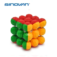 Профессиональный круговой 3*3*3 скоростной куб, магический куб, Развивающий пазл, игрушки, подарок для детей, Обучающие магические игрушки