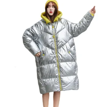 

Dames Jassen Winter Jacket Women Harajuku Manteau Femme Hiver Veste Plus Size Warm Long Coat Street Fashion Korean Parka