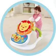 Yaya Duck многофункциональный четыре в одном Младенцы ходунки светильник и звуковая тележка настольная игрушка