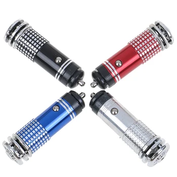 

High Quality 12V Mini Car Vehicle Air Purifier Auto Car Fresh Air Anion Ionic Purifier Oxygen Bar Ozone Ionizer Cleaner Hot