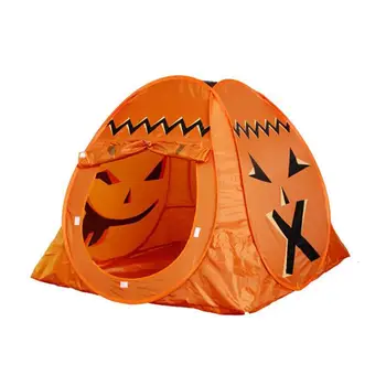 

Halloween Play Tent Kids Pumpkin Face Printed Folding