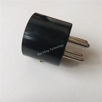 

6pcs bakelite tube socket 4 pin seat tube socket silver foot PCB for 300BR tube amplifier