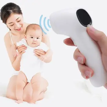 

Non-Contact Digital Infrared Thermometer Household Forehead Armpit Ear Handheld LCD Instant Read Temperature High Precision