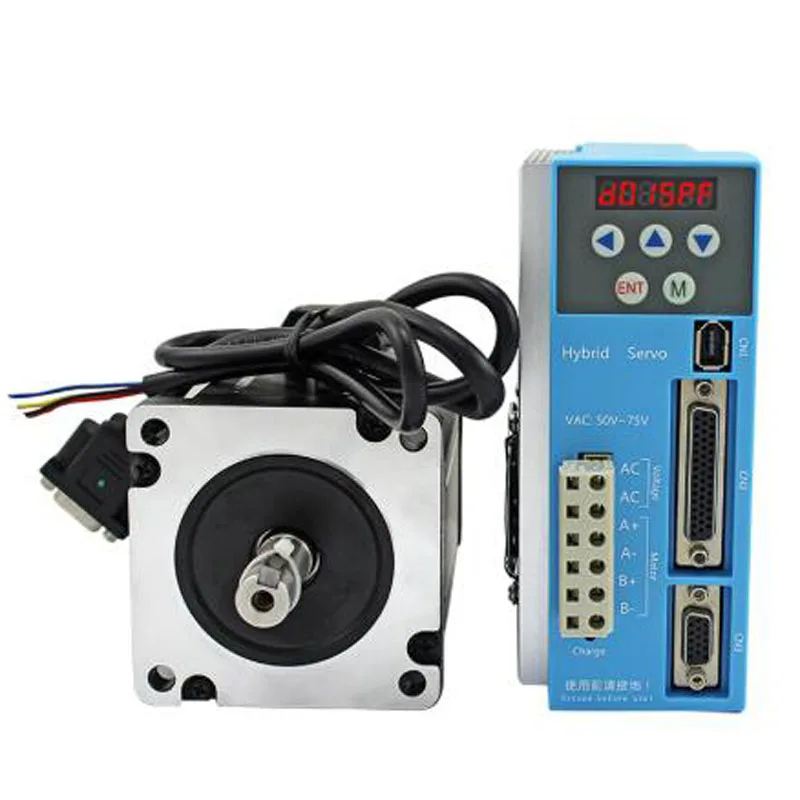 2 phase hybrid Nema 34 servo stepper motor and driver kit 4.5Nm 6A step AC50-80V LC86H280+LCDA808H | Обустройство дома