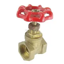 24/2" Диаметр резьбы Двойной вход красный колпачок управления водой латунный клапан