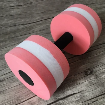 1pcs Yoga Fitness Pool Exercise EVA Water Aquatics Dumbbell Women Dumbbells Set 4