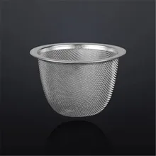 XMT-HOME Teapot filter tea strainer stainless steel tea infusers leak slag net tea filter slippery net