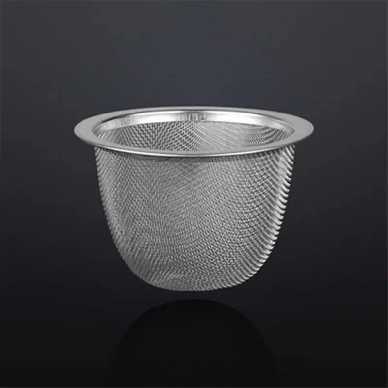 

XMT-HOME Teapot filter tea strainer stainless steel tea infusers leak slag net tea filter slippery net