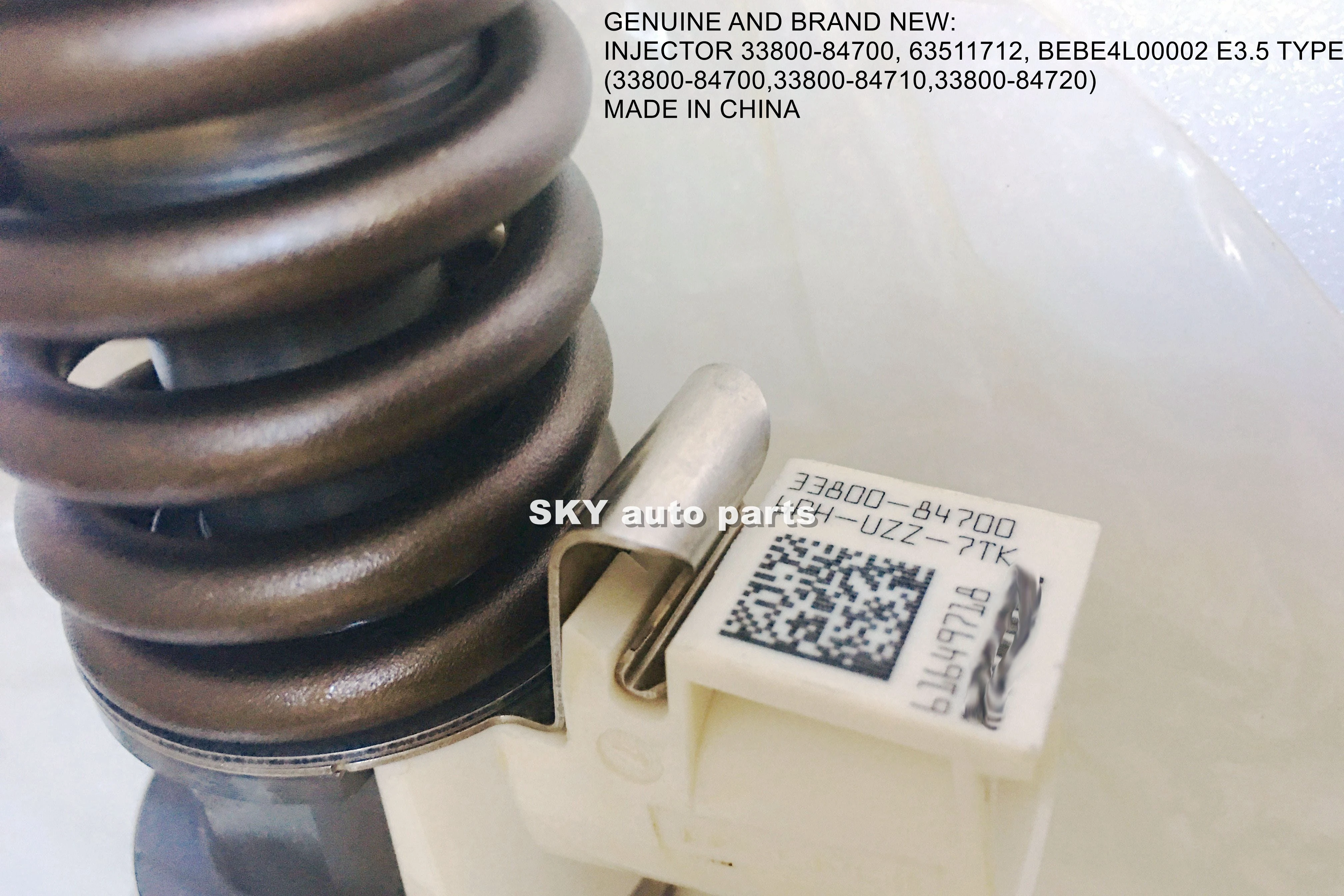 Инжектор 33800-84700, 63511712, BEBE4L00002 E3.5 типа(33800-84700,33800-84710,33800-84720