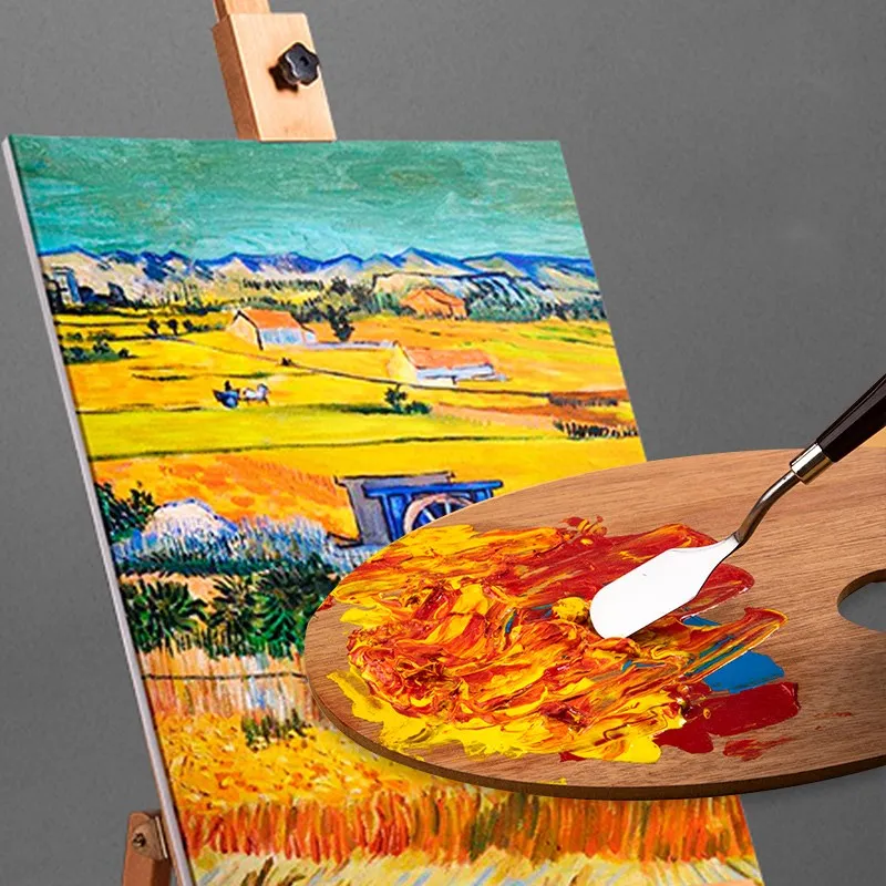 Premium 18-Piece Oil Painting Knife Set - Stainless Steel Palette Tools
