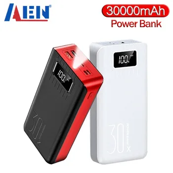 ミニ電源銀行30000mah usb充電ポータブル充電器外部バッテリーパックxiaomi mi 8 iphone 11プロサムスンs8 poverbank