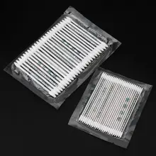 25 шт. хлопок одноразовая палочка инструмент для чистки гарнитура для airpods смартфон планшет Зарядка порт USB 634A