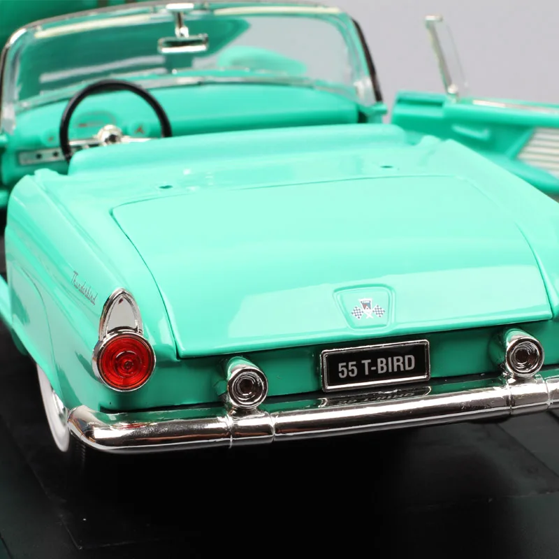 Классический большой 1/18 Ford Thunderbird 1955 hardtop T-Bird Diecasts& Toy Vehicles авто автомобили модель детского миниатюрного коллектора