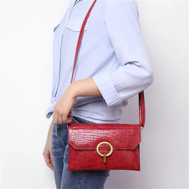 

New Ladies Small Handbags Women Leather Shoulder Bag Femme Mini Bag Long Belt Crossbody Bag Ladies Messenger Bag