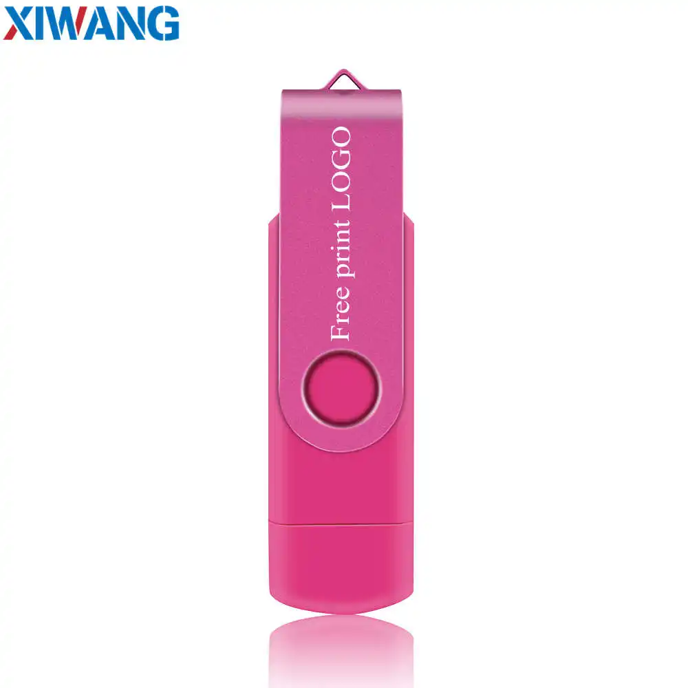 Pink USB 2.0 USB 2,0 OTG флеш-накопитель высокоскоростной Micro Usb флеш-накопитель USB флеш-накопитель 16 ГБ 32 ГБ внешний накопитель 64 Гб 128 Гб карта памяти - Цвет: Pink USB 2.0