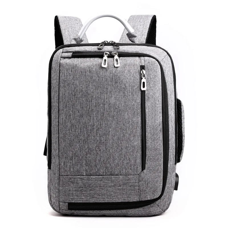

Cross Border Backpack Computer Bag Factory Customizable Logo School Bag USB Men's Backpack Korean-style Promotional Gift Wholesa