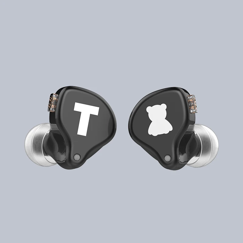 002 Black TFZ S2 PRO HIFI аудио 2,5 поколения Динамический драйвер наушники-вкладыши IEM с 2 Pin 0,78 мм съемный кабель шейные наушники - Цвет: 002 Black