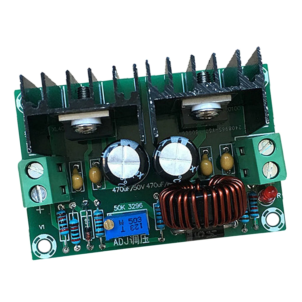 DC-DC Buck Converter, DC 4V-40V to DC 1.25V-36V Step Down Power Supply Module, High Efficiency Voltage Regulator