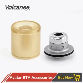 

Volcanee Replacement 5ml PEI Tube Warehouse and 316 SS Drip Tip for SXK Style Avatar RTA rebuildable Tank Atomizer Accessories