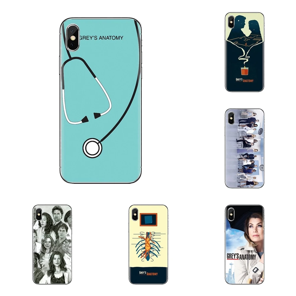 Для Samsung Galaxy J1 J2 J3 J4 J5 J6 J7 J8 плюс 2018 Prime 2015 2016 2017 известном мультфильме GREYS Anatomy мягкая