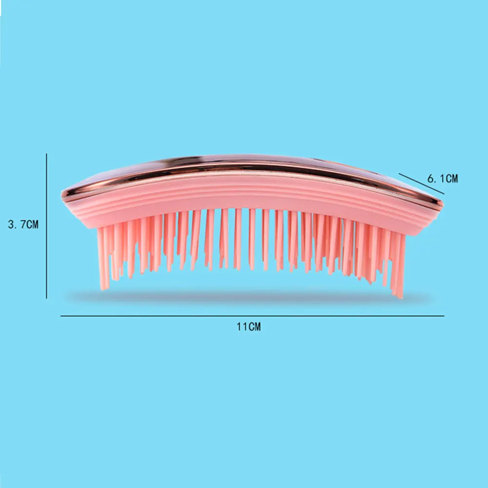 Антистатический мягкий домашний салон портативный инструмент электропластина практическая щетка для волос насадка для душа Массажная расческа парикмахерская