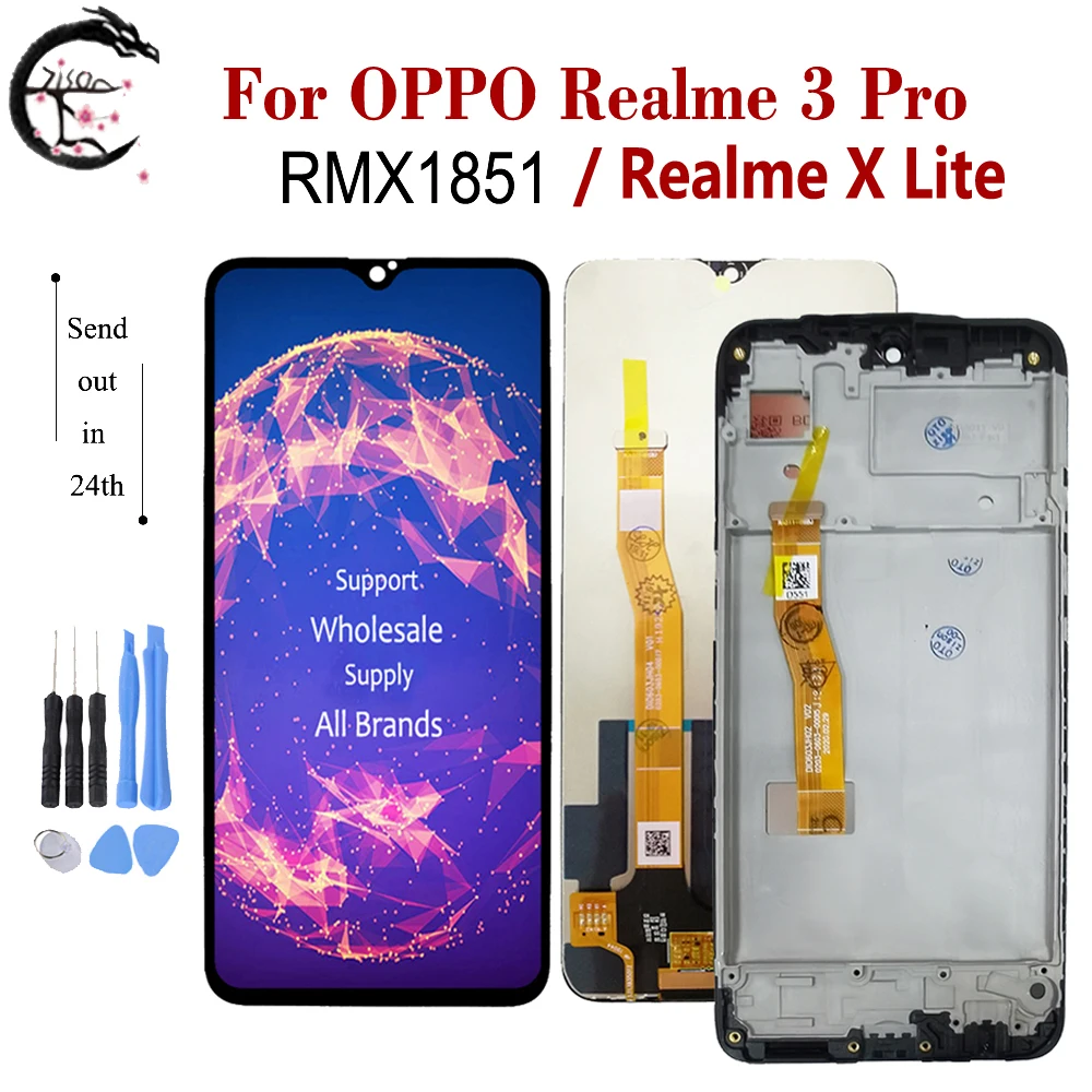 6-3-Realme-3-Pro-LCD-With-Frame-For-OPPO-RMX1851-LCD-Realme-X-Lite ...