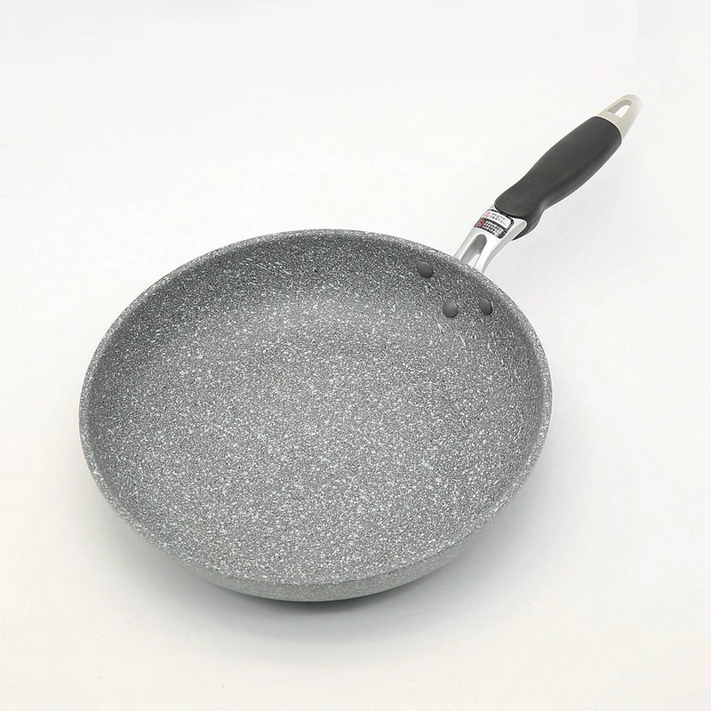 Japanese-style Maifan Stone Non-stick Flat Bottom Wok Deep Frying Pan Gas Cooker Universal Cookware | Дом и сад