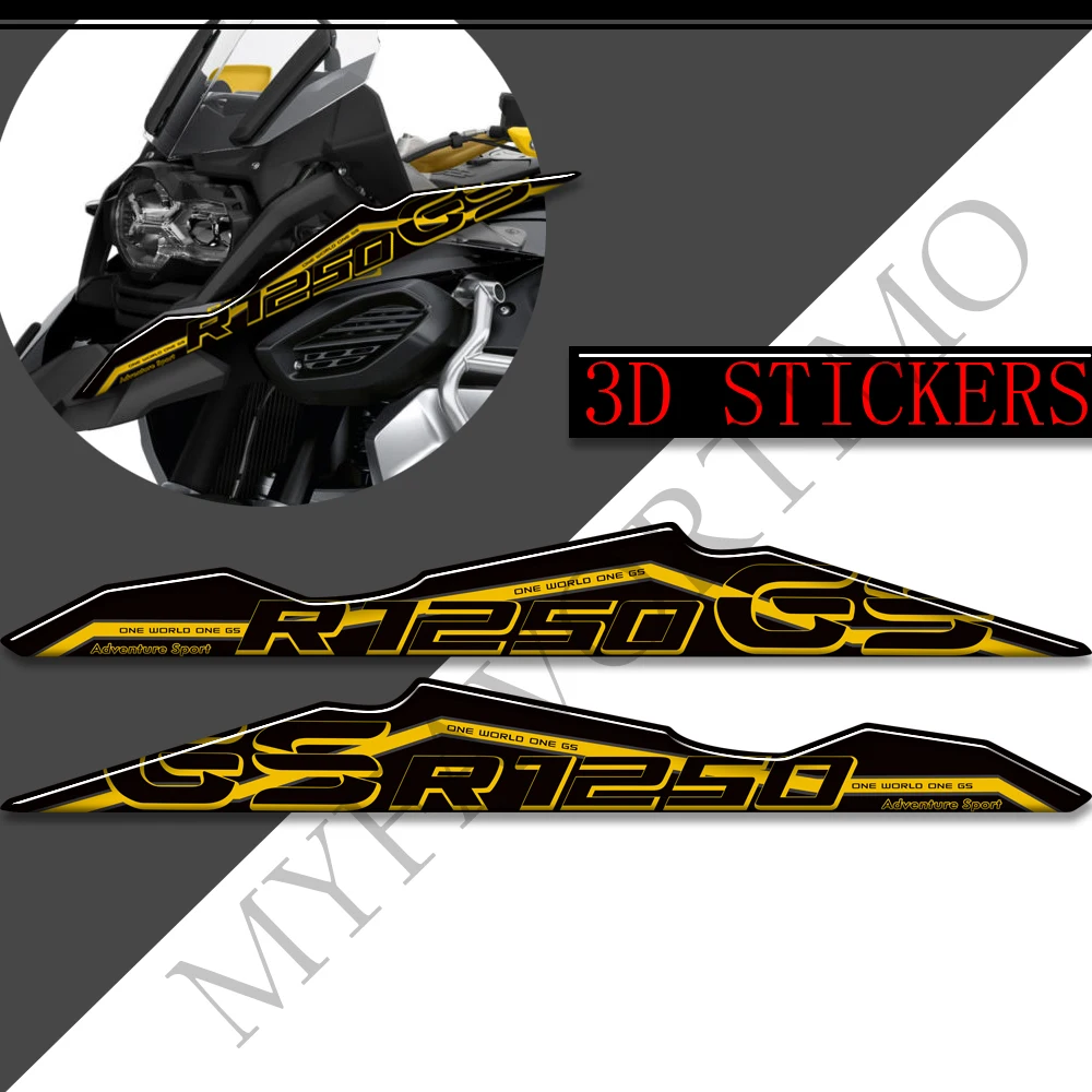 

2022 2019 2020 Fairing Fender Tank Pad Stickers Decal ADV Adventure Fuel Oil Protector For BMW R1250GS R1250 R 1250 GS GSA HP