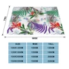 Flannel Fleece Bed Blankets Lightweight Cozy Throw Blanket for Couch Sofa Adults Kids Parasite Venom 3D Print 120x150cm 2