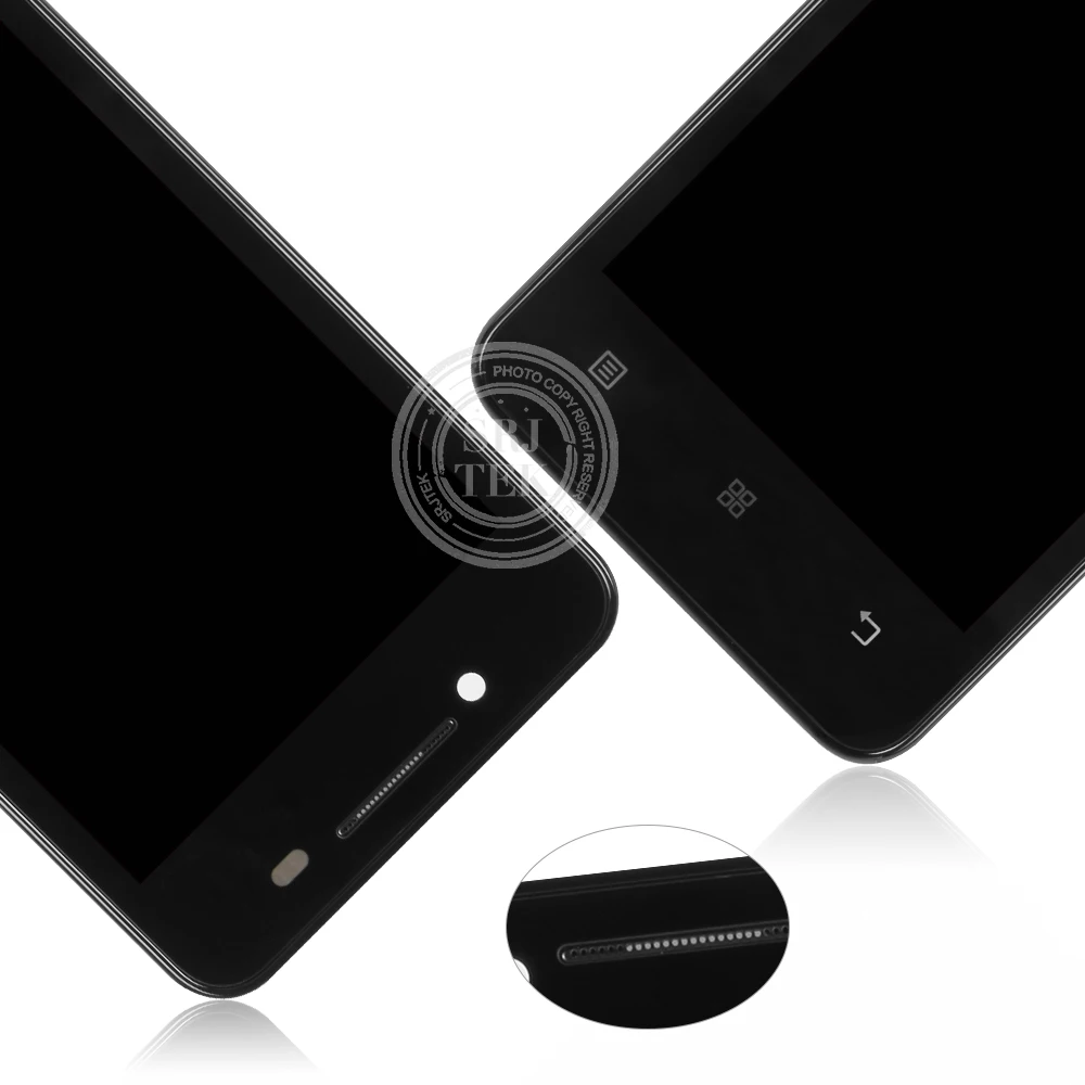 Сменный сенсорный ЖК дисплей для Lenovo A319 4 5 дюйма с рамкой|Экраны мобильных