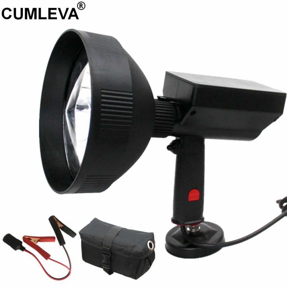 High Power 75W 7000LM HID Hunting Spotlight 175MM 7" Handheld Spotlight