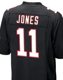 11 Julio Jones Джерси 18 Ridley 2 Matt Ryan 21 Deion Sanders 24 Devonta Freeman майки Прошитые Логотипы - Цвет: Limited jersey