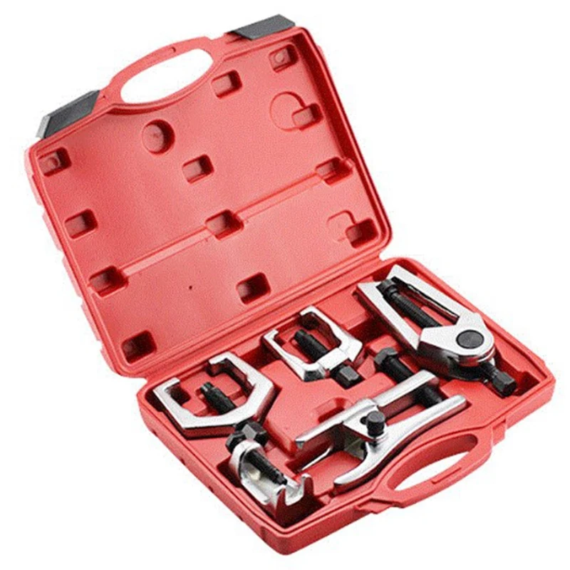 

5 Piece Front End Service Tool Kit Ball Joint Tie Rod Kit Arm Puller Remover