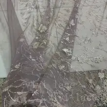 Новинка, 10 ярдов, mo01#, пыльно-розовая органза, organdy, тюль, ручная печать, сверкающие, склеенные, блестящие кружева для распиловки, свадебное платье невесты