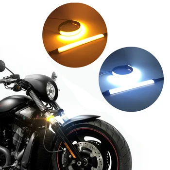 

Universal DC 12V-24V 45cm Bar Guide Light Switchback Flowing LED Strips Light Taillights Turn SignalMotorcycles ATVs Mopeds