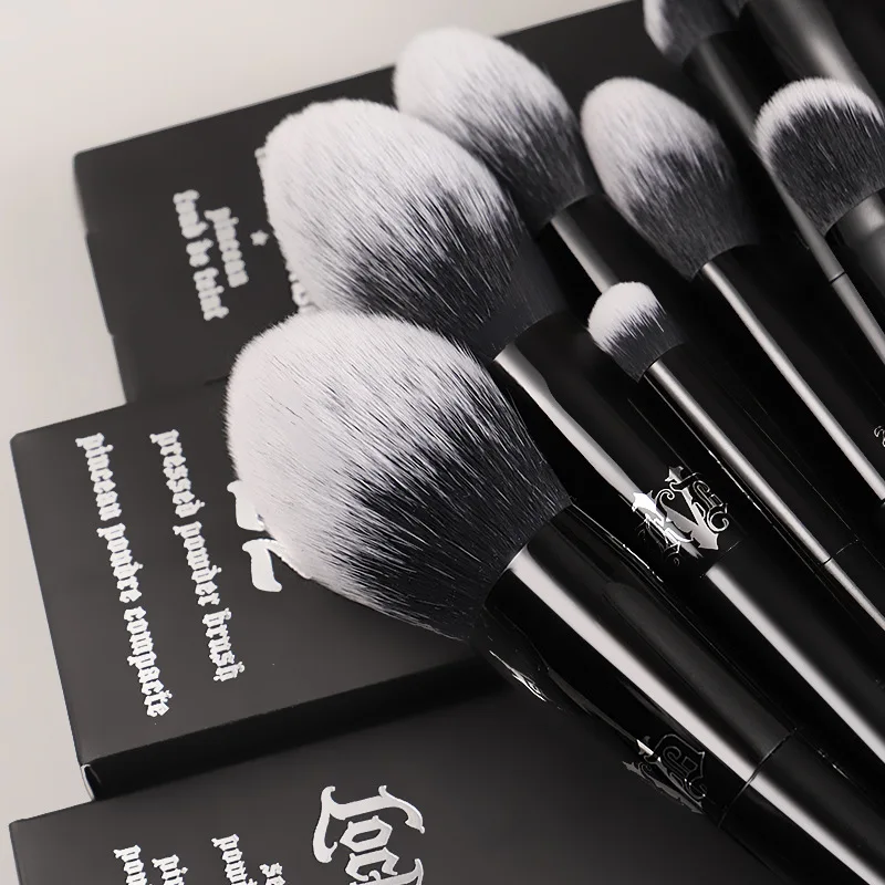 10 Stuks Make-Up Kwasten Set Cosmetische Foundation Poeder Blush Oogschaduw Blending Concealer Beauty Kit Make Up Brush Tool Maquiagem