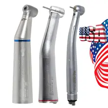 Стоматологическая Низкая скорость кнопка бормашины e-генератор 1:1 1:5 волоконно-оптический светодиодный наконечник