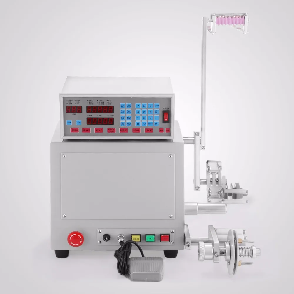 

110V/220V 0.03-1.2mm wire New Computer CNC Automatic Coil Winder Winding Machine