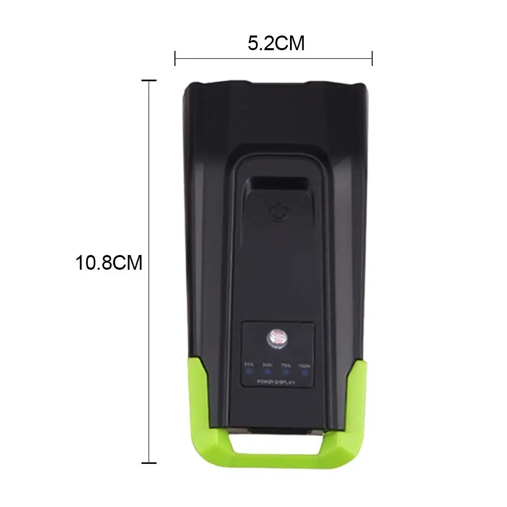 2000mA Bike Lamp Warning Taillight Cycling Equipment Bicycle Lamp 5 Mode Bicycle Bell USB Riding Accessories Bicycle Bike Lamp