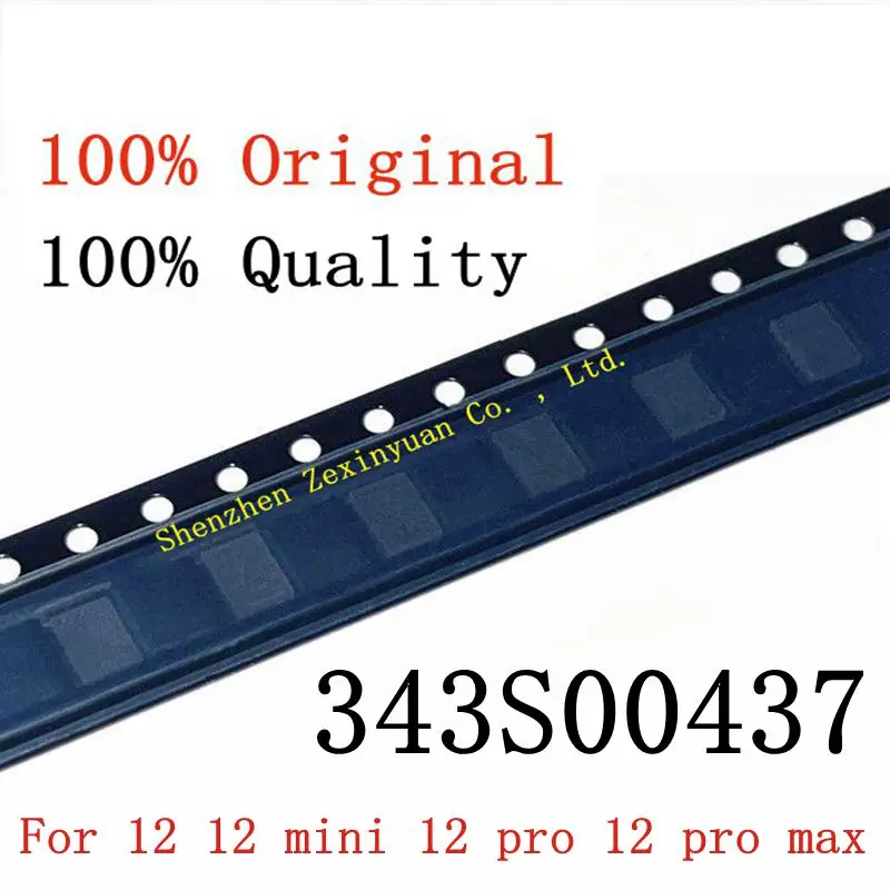 5 шт./лот 343S00437 для 12 mini pro max основная мощность IC большой чип блока питания PMU |