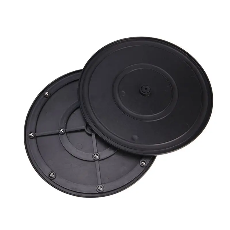 

8" Round Bonsai Turntable Rotating Plate Wheel Revolving Home Kitchen Display X7YF