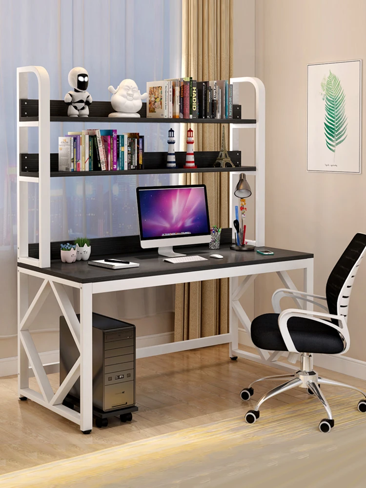 Парта Книжный Шкаф комбинированный книжный шкаф интегрированный компьютерный стол простой стол домашний офис кабинет стол спальня