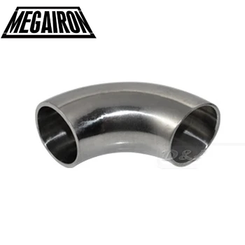 

MEGAIRON 3/4'' - 2'' Stainless Steel 316 OD Elbow 90 Degree Sanitary Welding Elbow Pipe Connection Fittings Polishing Food Grade
