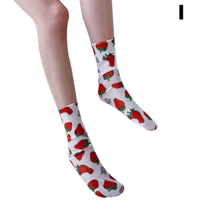 Новинка 2019 г. Ladeis, высокие носки из сетчатой ткани с цветочным принтом ультратонкие шелковистые носки до середины икры женские носки для